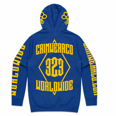 Crim Wear Blue Hoodie *NEW *