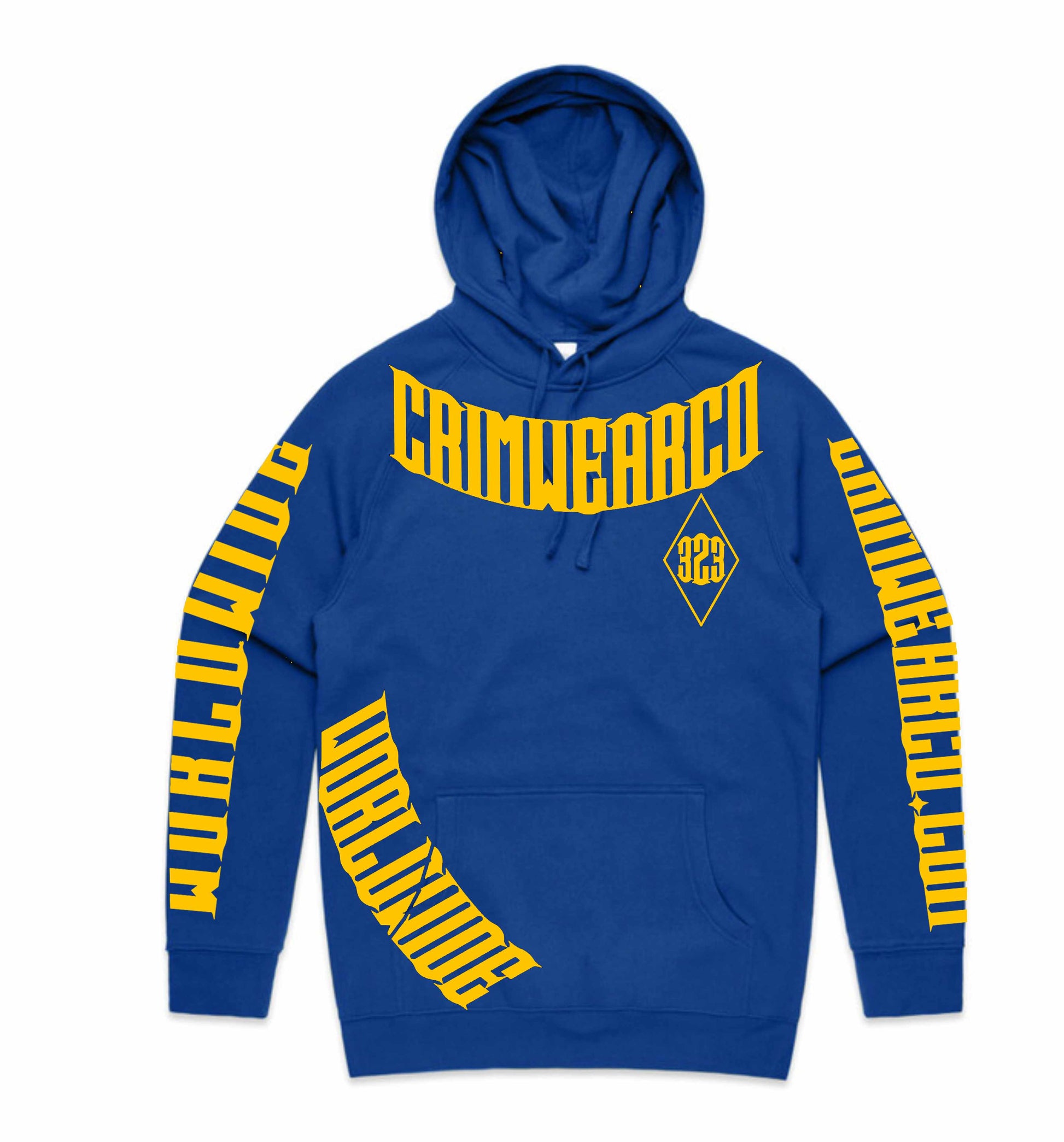 Crim Wear Blue Hoodie *NEW *