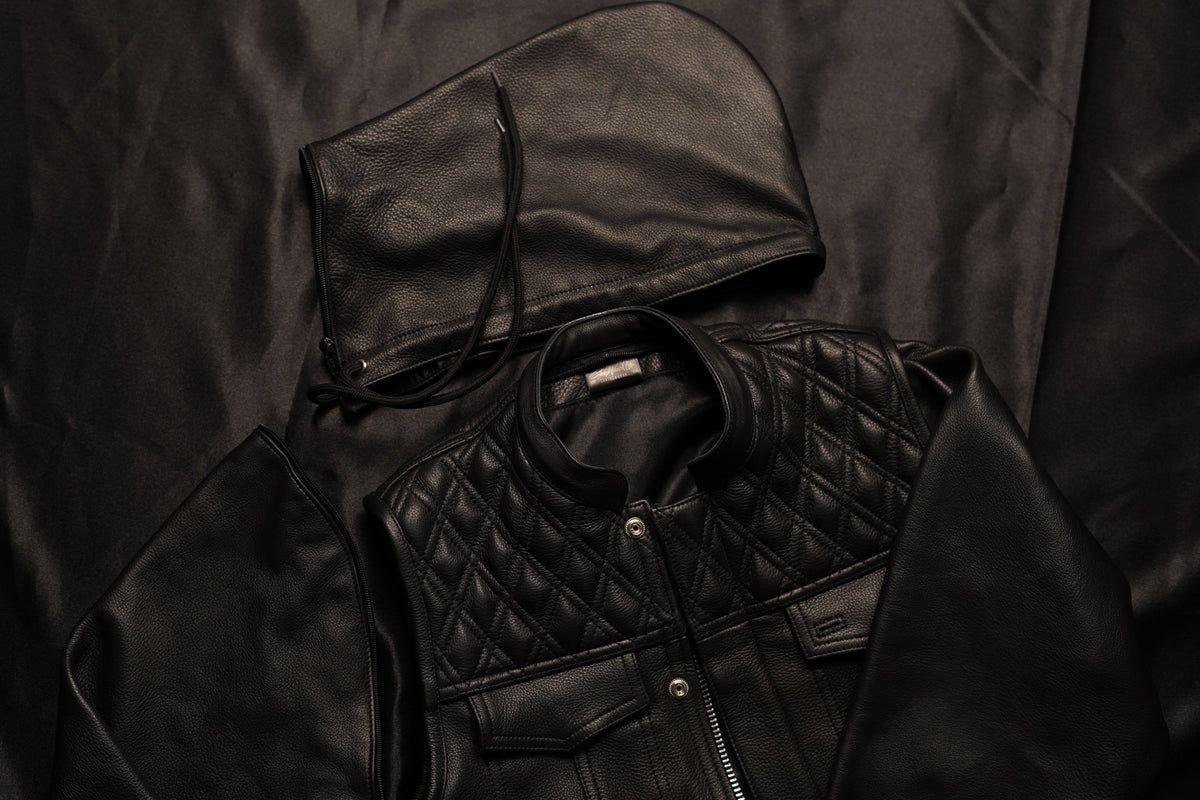 US "OFF THE RACK" REMOVABLE SLEEVE MIDNIGHT VEST
