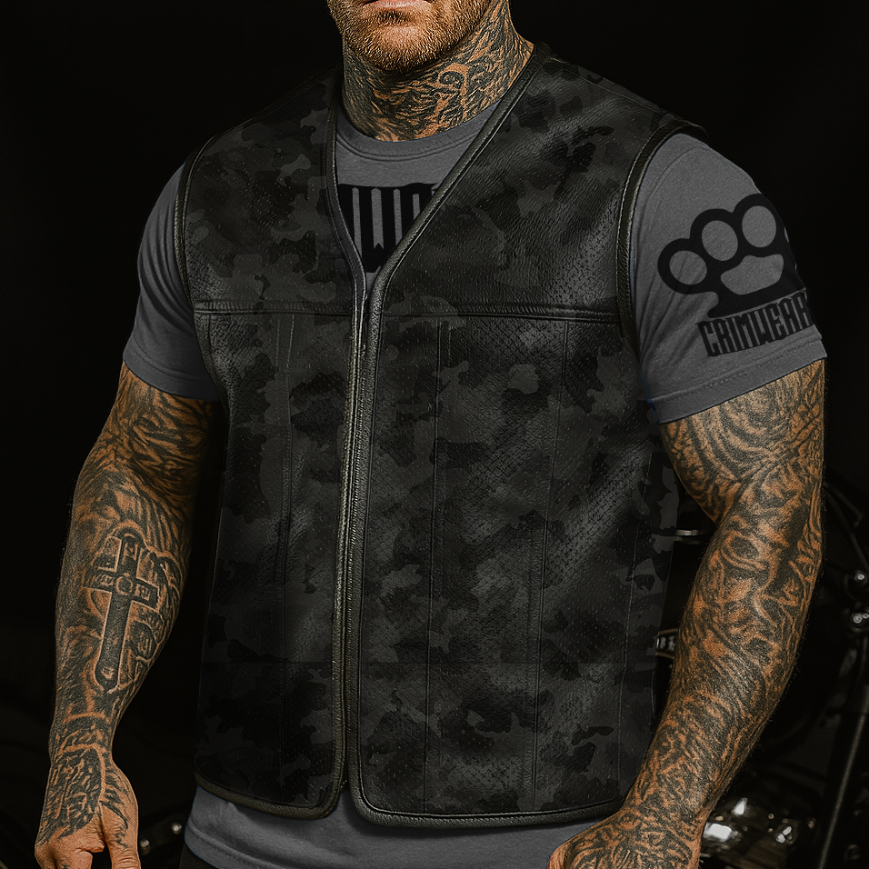 EURO "OFF THE RACK" PERFORATED BLACK OPS VEST 2.0