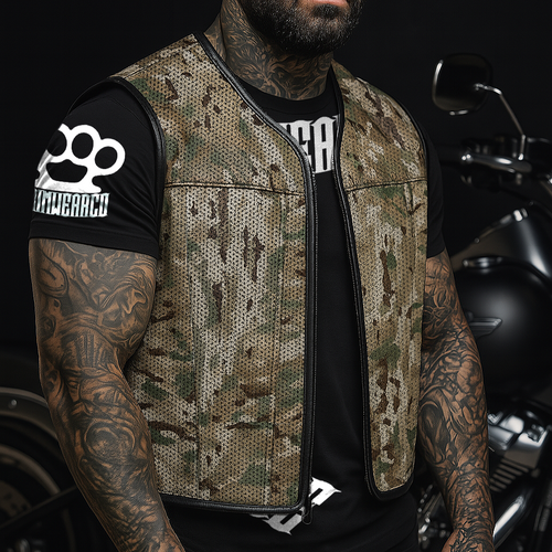 EURO PERFORATED MULTICAM "OFF THE RACK" CAMO VEST 2.0