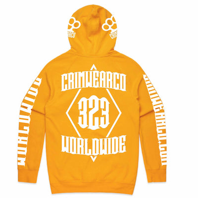 Crim Wear Yellow Hoodie *NEW *