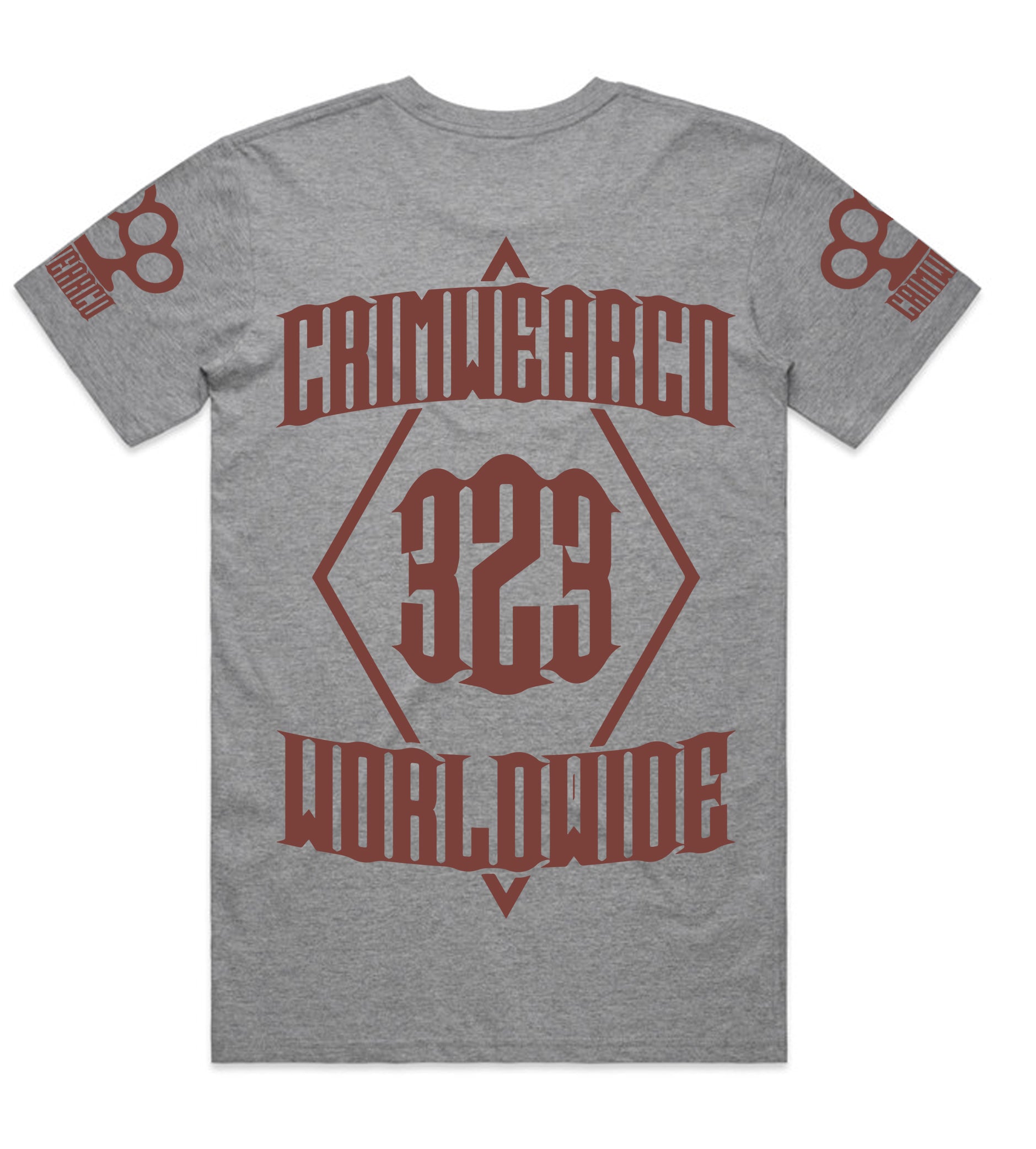 Crim Wear Grey Tee *NEW*