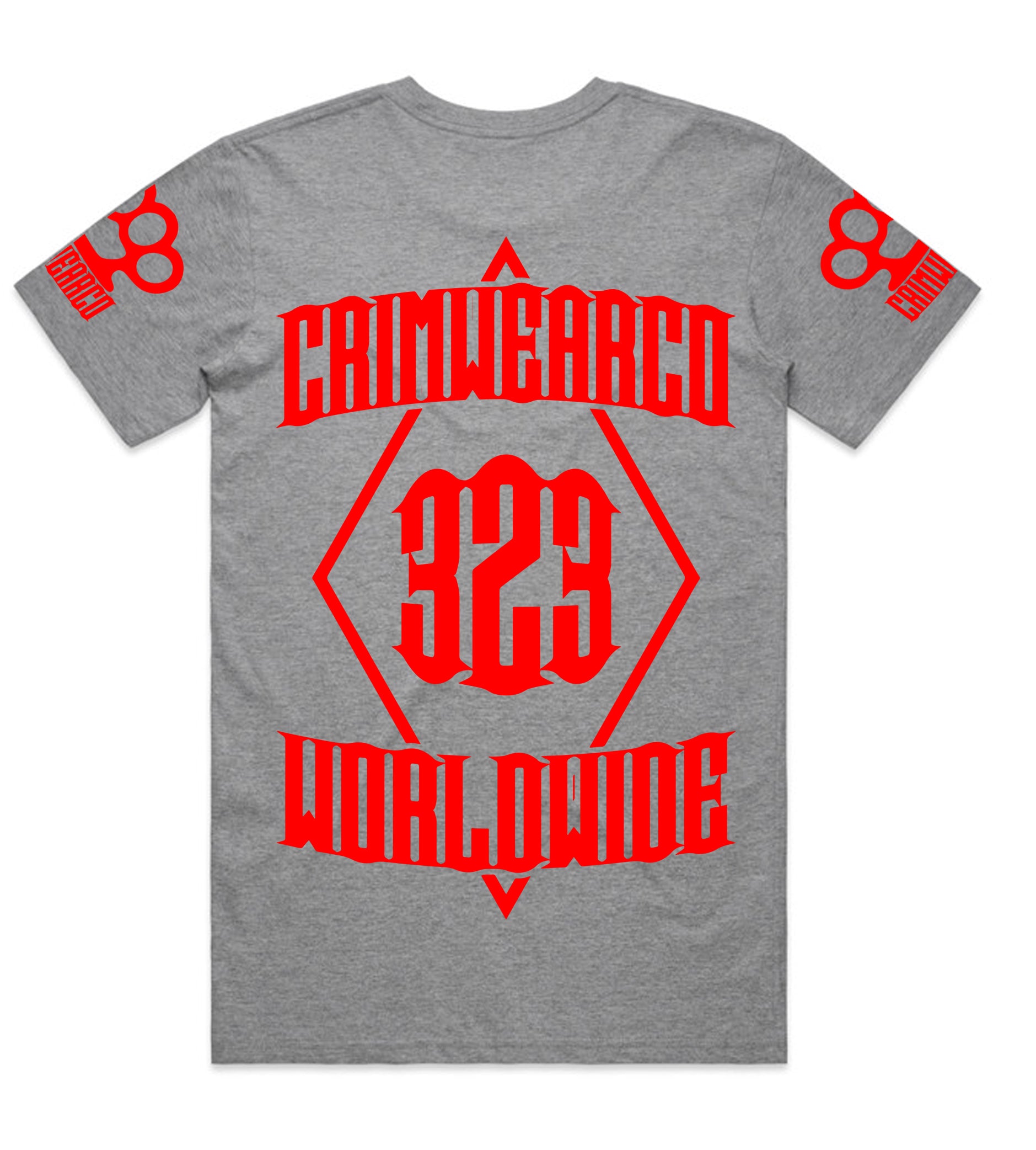 Crim Wear Grey Tee *NEW*