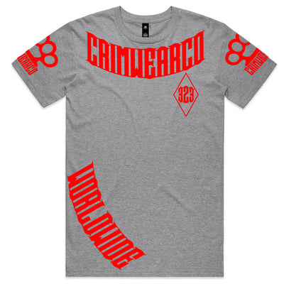 Crim Wear Grey Tee *NEW*