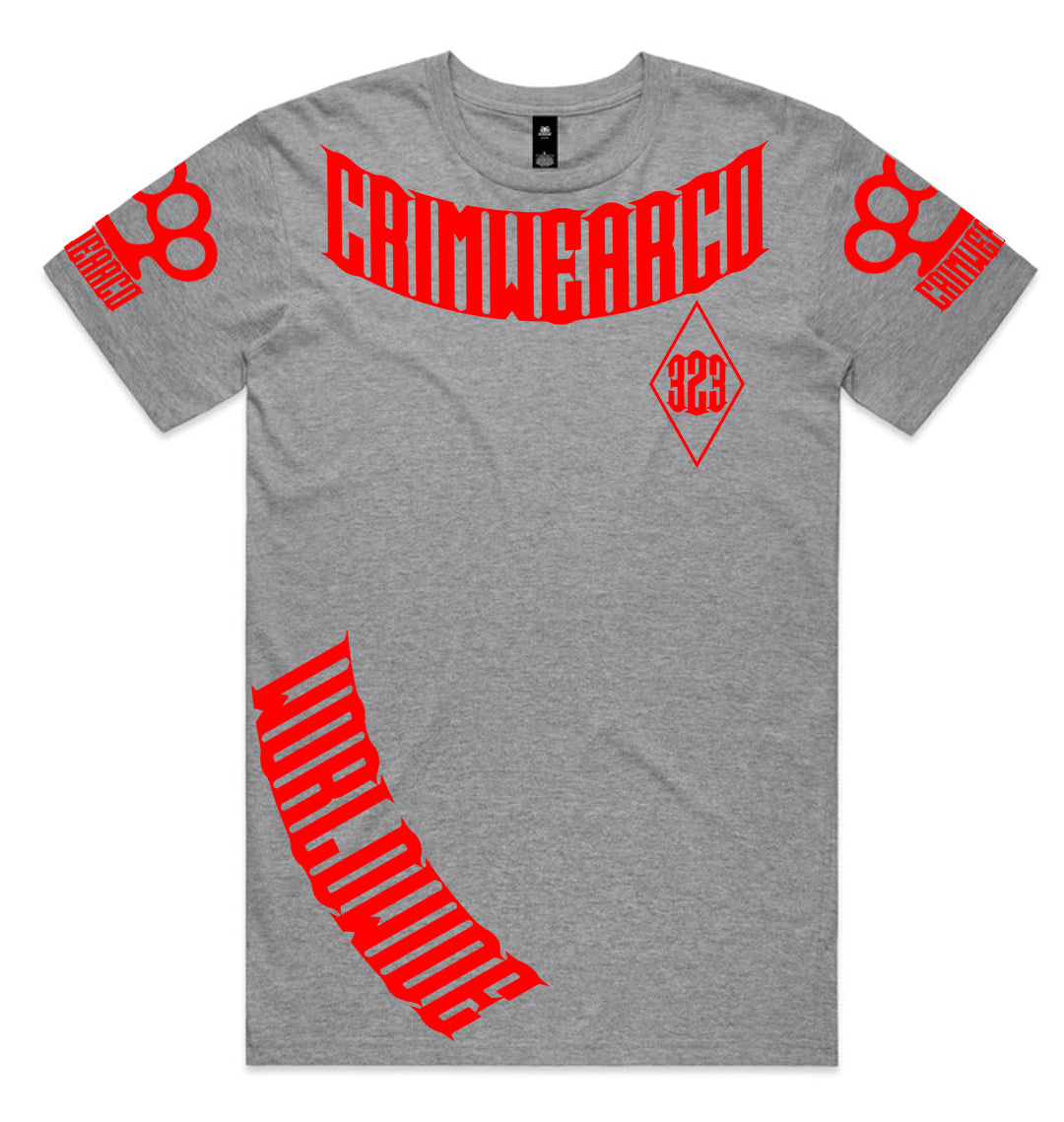 Crim Wear Grey Tee *NEW*