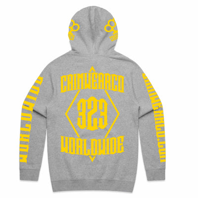 Crim Wear Grey Hoodie *NEW *