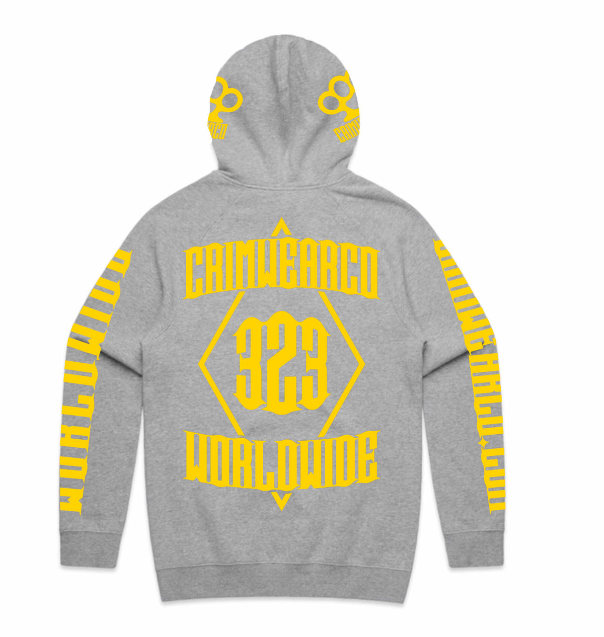 Crim Wear Grey Hoodie