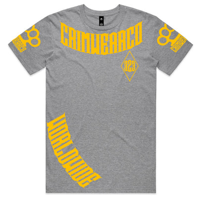 Crim Wear Grey Tee *NEW*