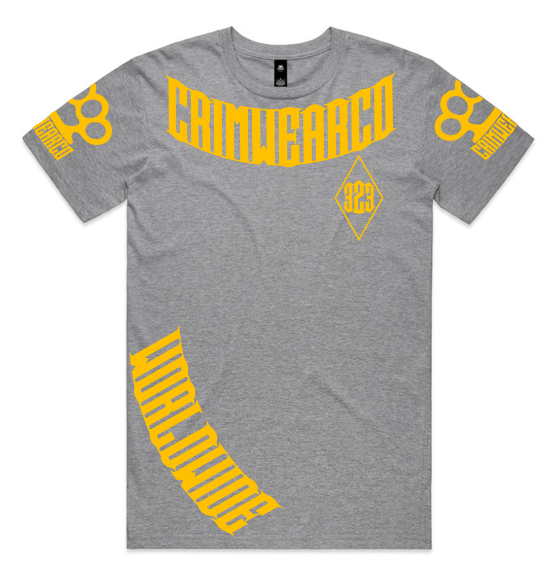 Crim Wear Grey Tee *NEW*