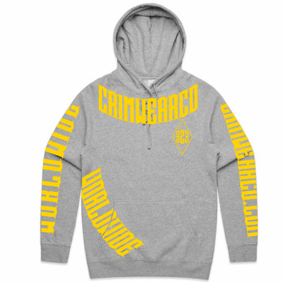 Crim Wear Grey Hoodie *NEW *