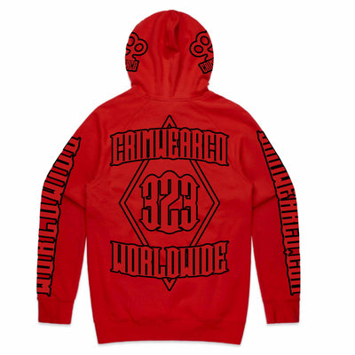 Crim Wear Red Hoodie *NEW*