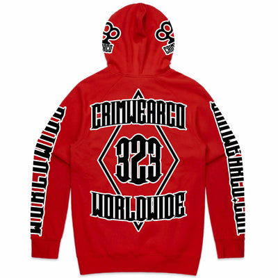 Crim Wear Red Hoodie *NEW*