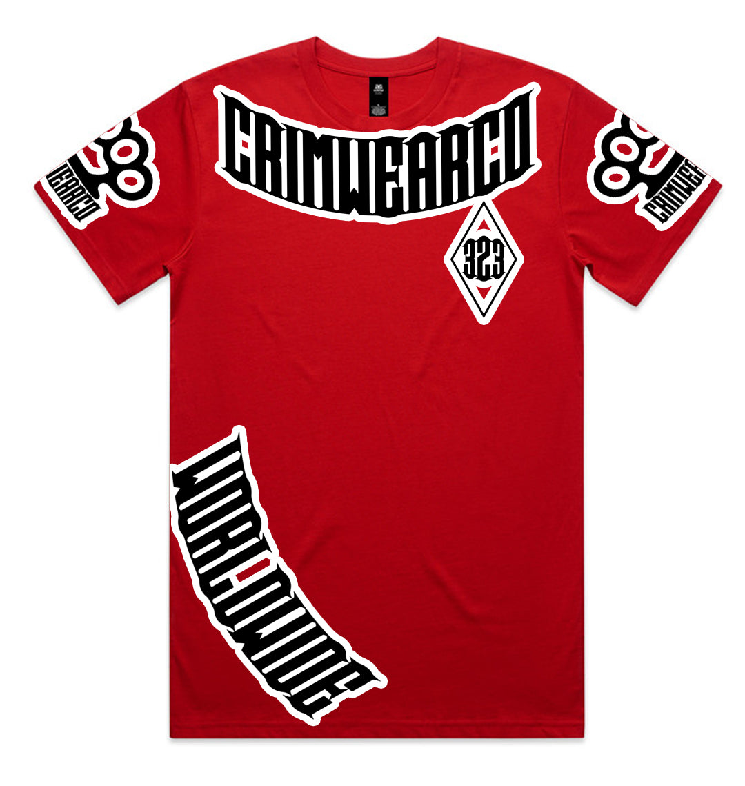 Crim Wear Red Tee *NEW*