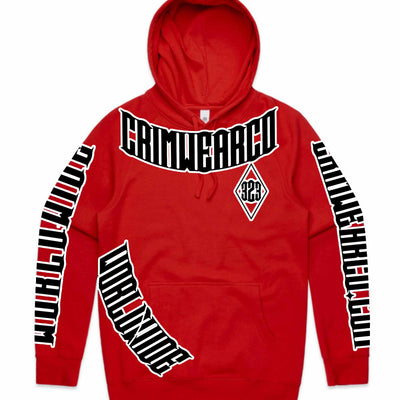Crim Wear Red Hoodie *NEW*
