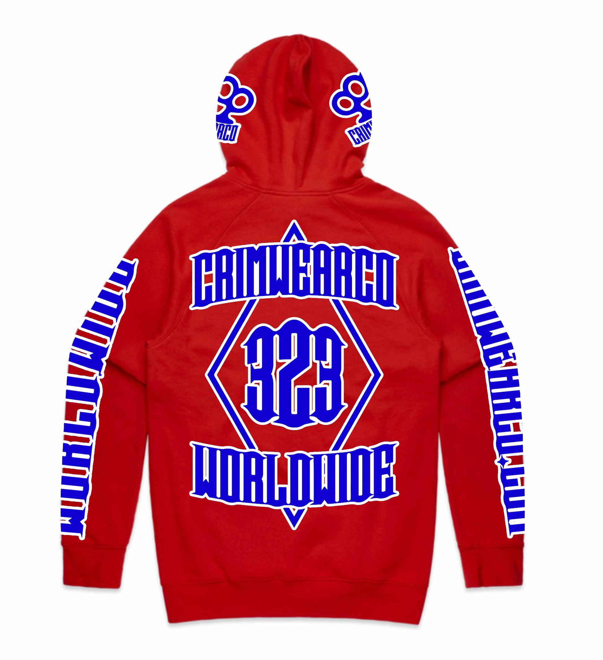 Crim Wear Red Hoodie *NEW*