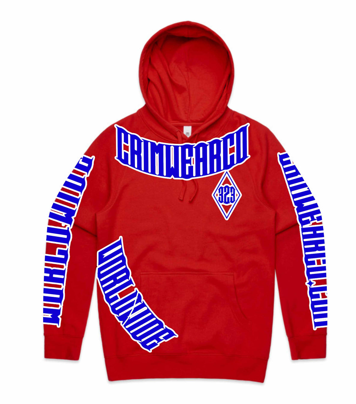Crim Wear Red Hoodie