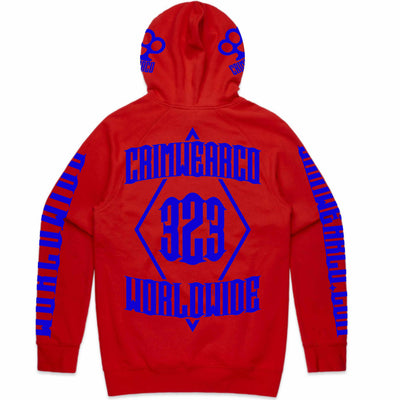 Crim Wear Red Hoodie *NEW*