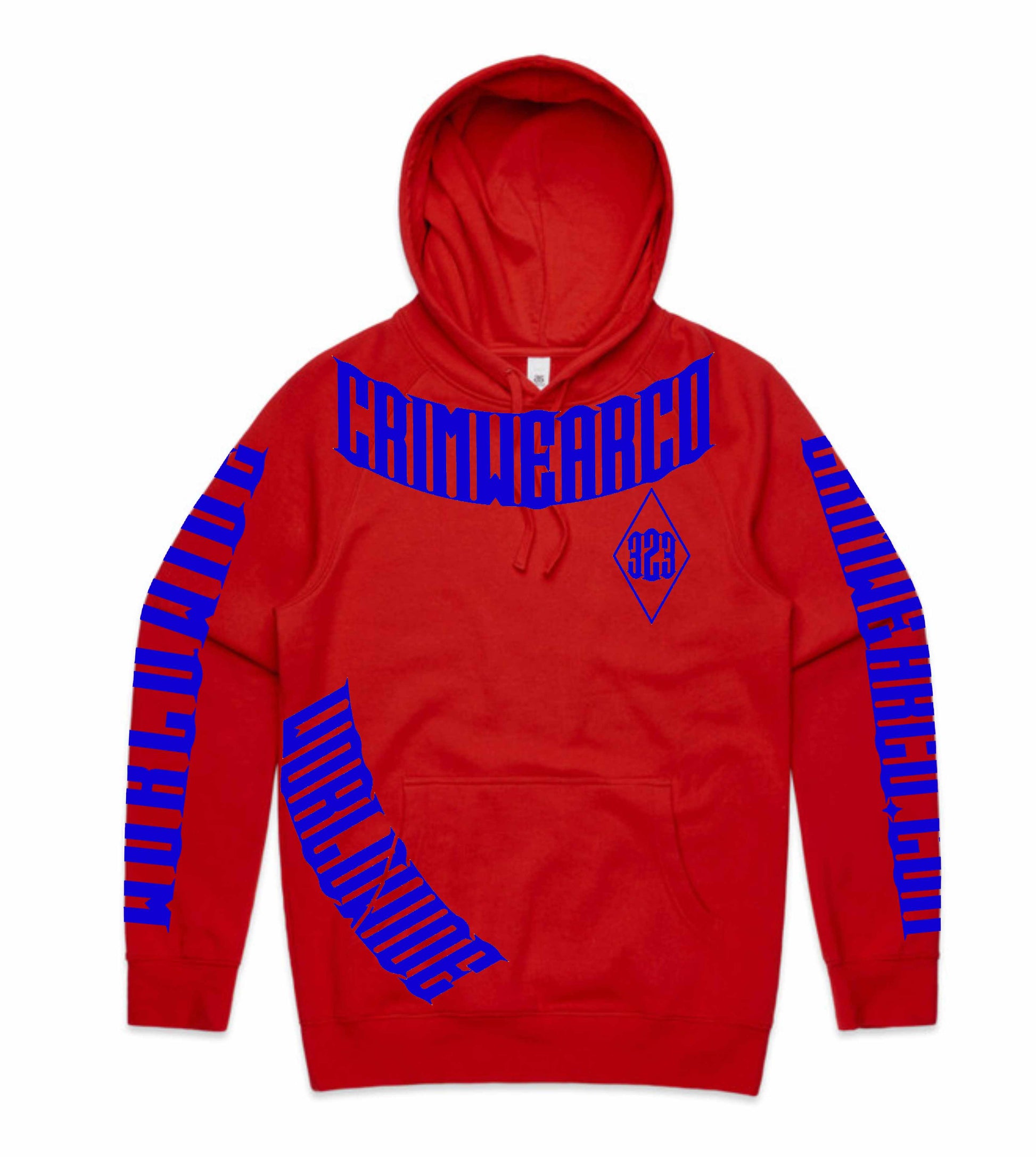 Crim Wear Red Hoodie *NEW*