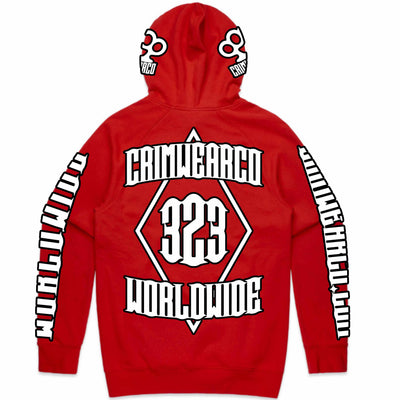 Crim Wear Red Hoodie *NEW*