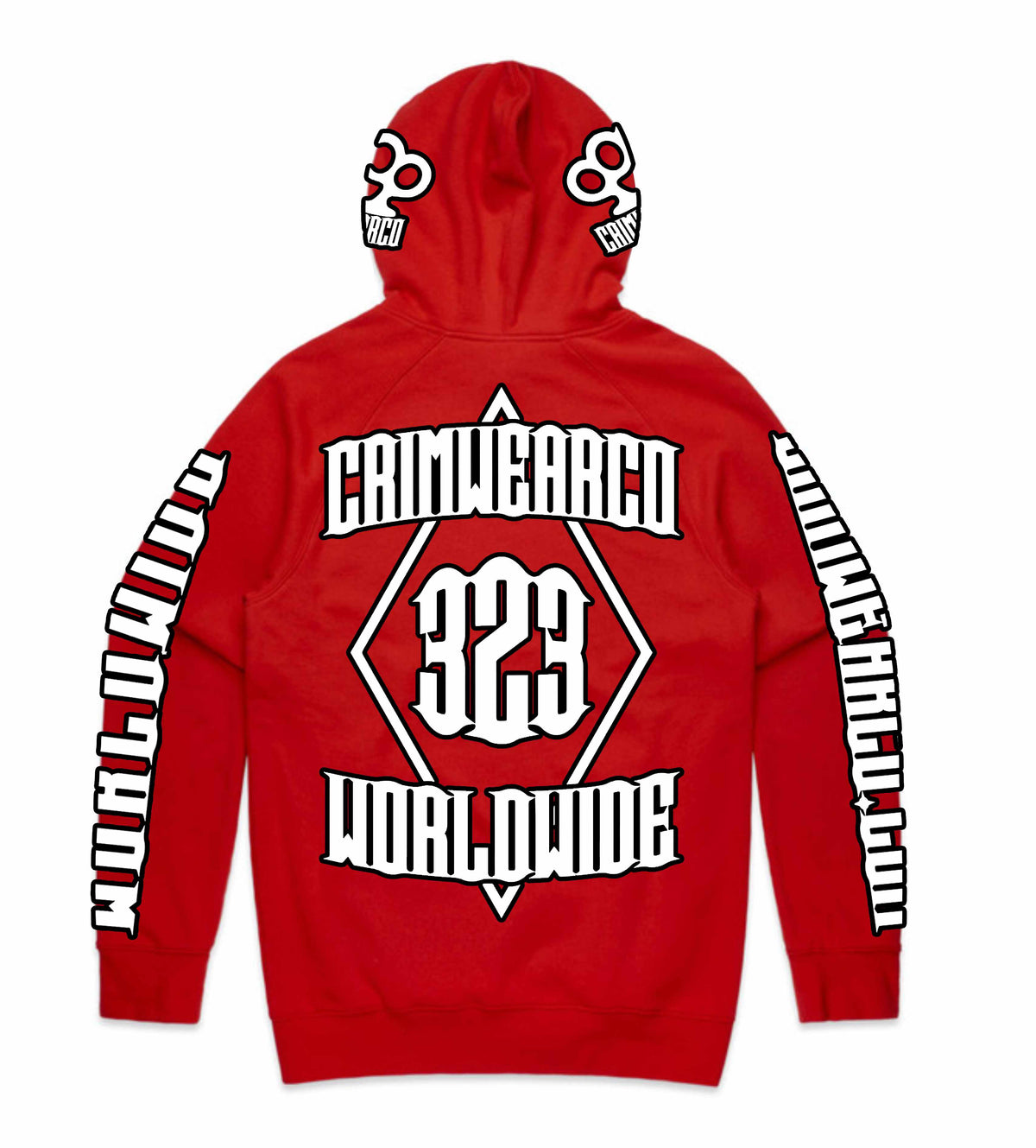 Crim Wear Red Hoodie