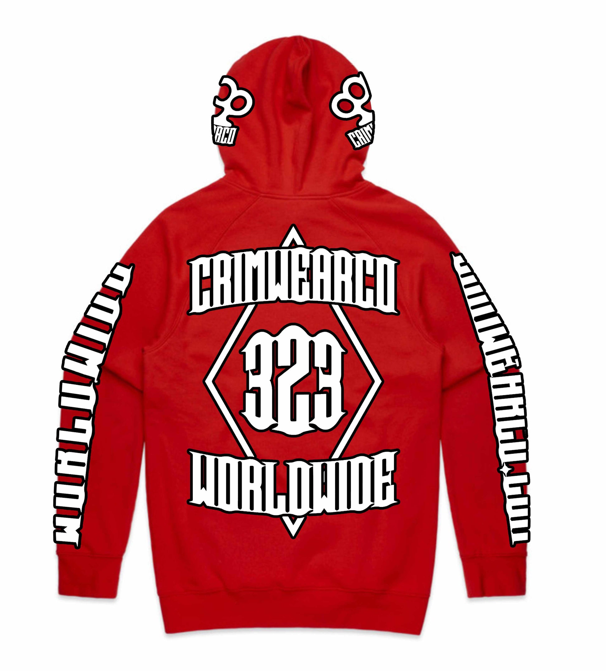 Crim Wear Red Hoodie *NEW*