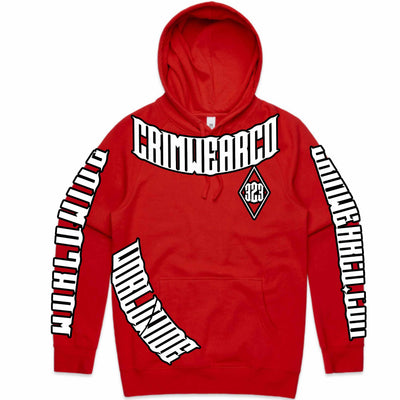 Crim Wear Red Hoodie *NEW*
