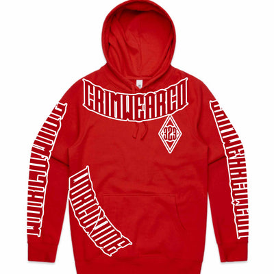 Crim Wear Red Hoodie *NEW*
