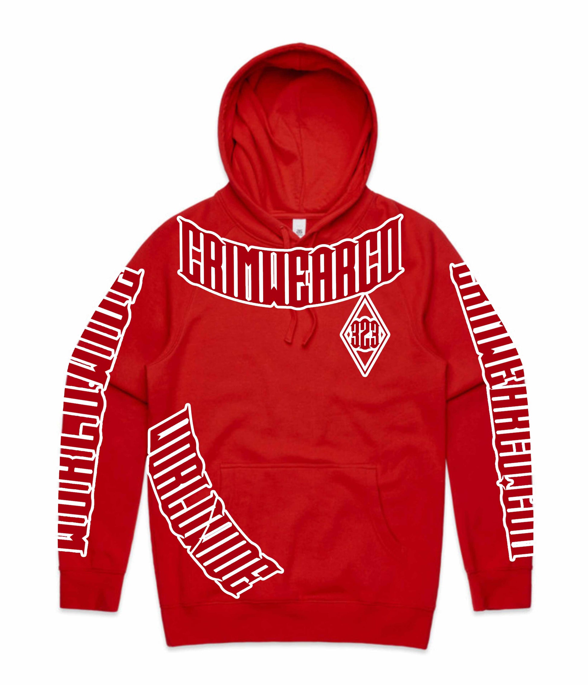 Crim Wear Red Hoodie *NEW*