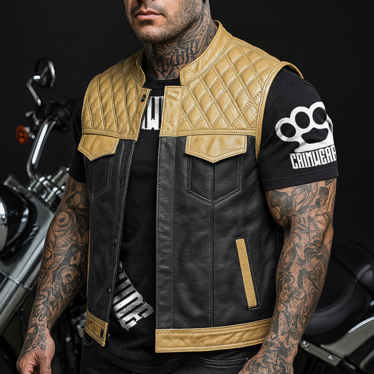 REVERSIBLE US "OFF THE RACK" BLACK STEALTH-DESERT VEST