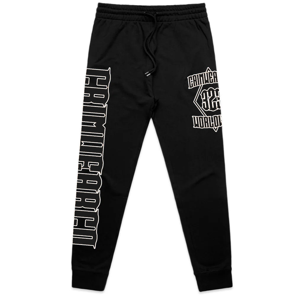 Crim Wear WOMENS Black Track Pants
