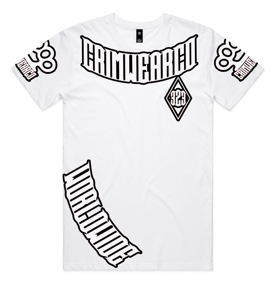 Crim Wear White Tee *NEW*