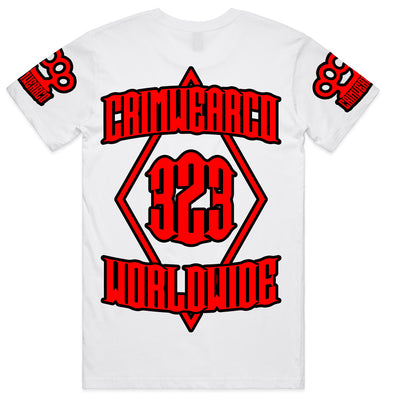 Crim Wear White Tee *NEW*