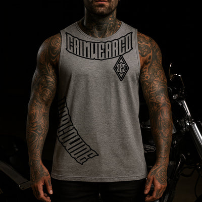 Crim Wear Gray Muscle Tee