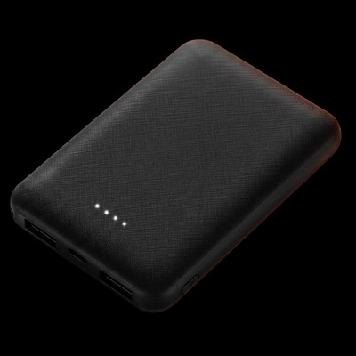 Black Powerbank — Dark Luxury Hero Shot