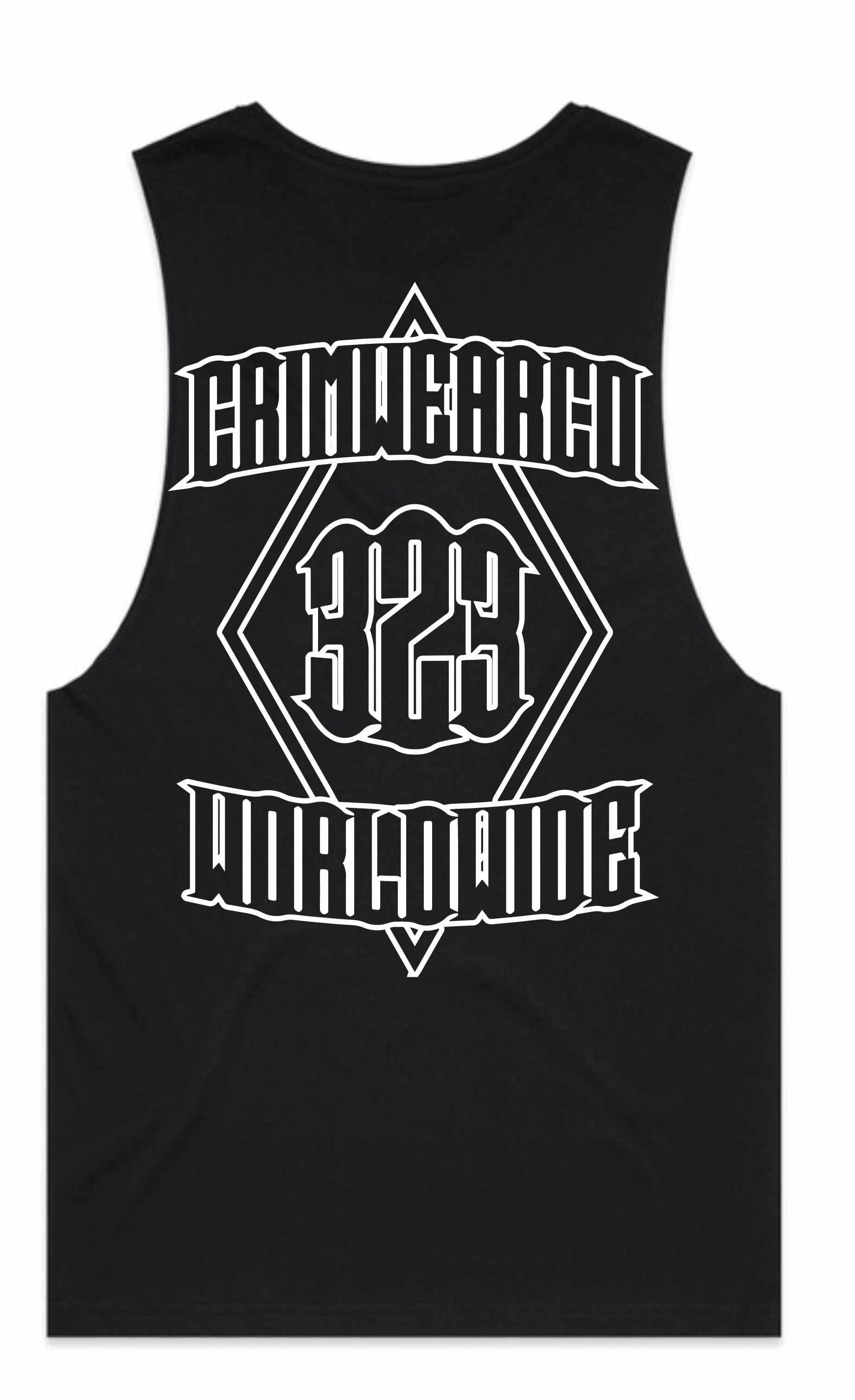 Crim Wear Black Muscle Tee