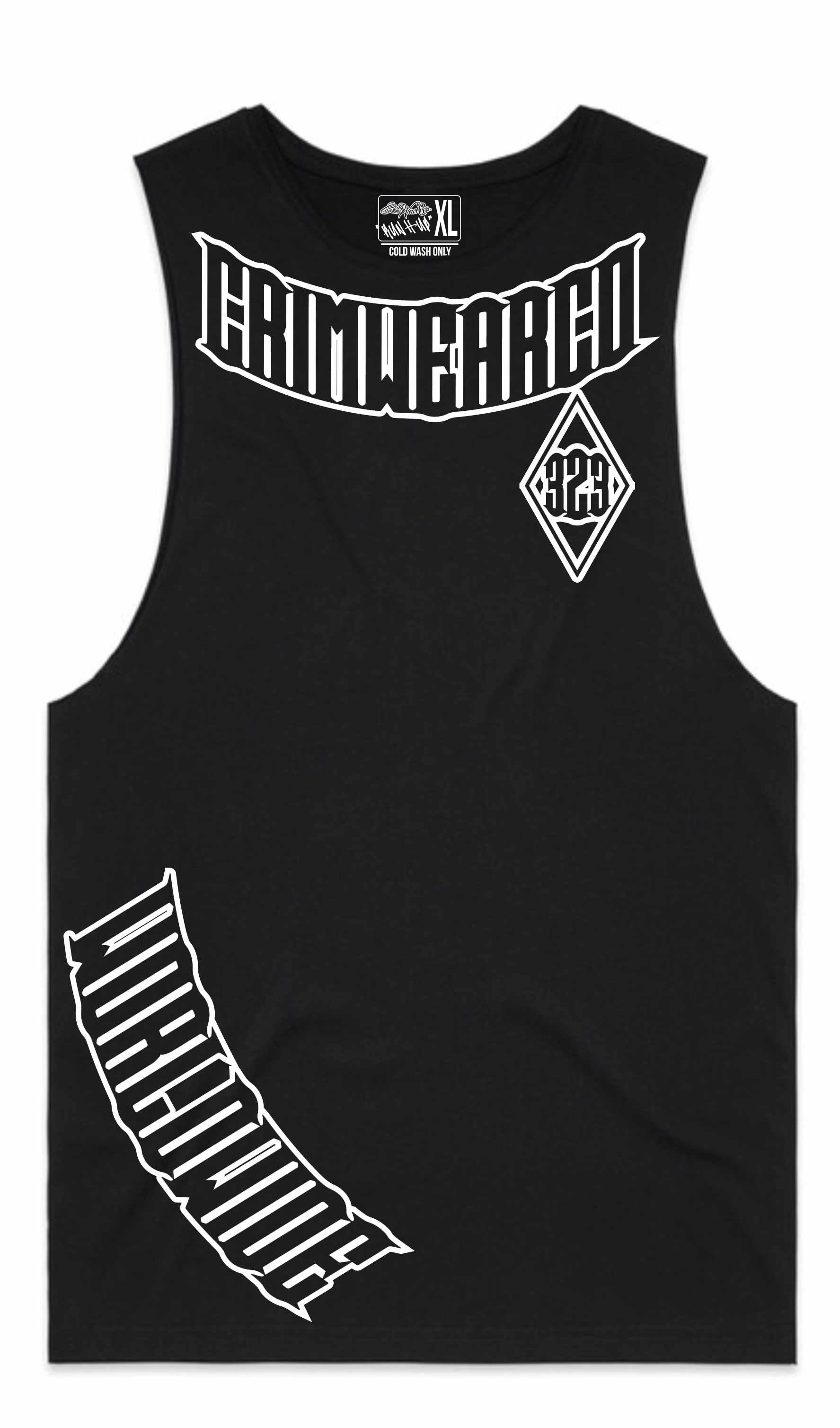 Crim Wear Black Muscle Tee