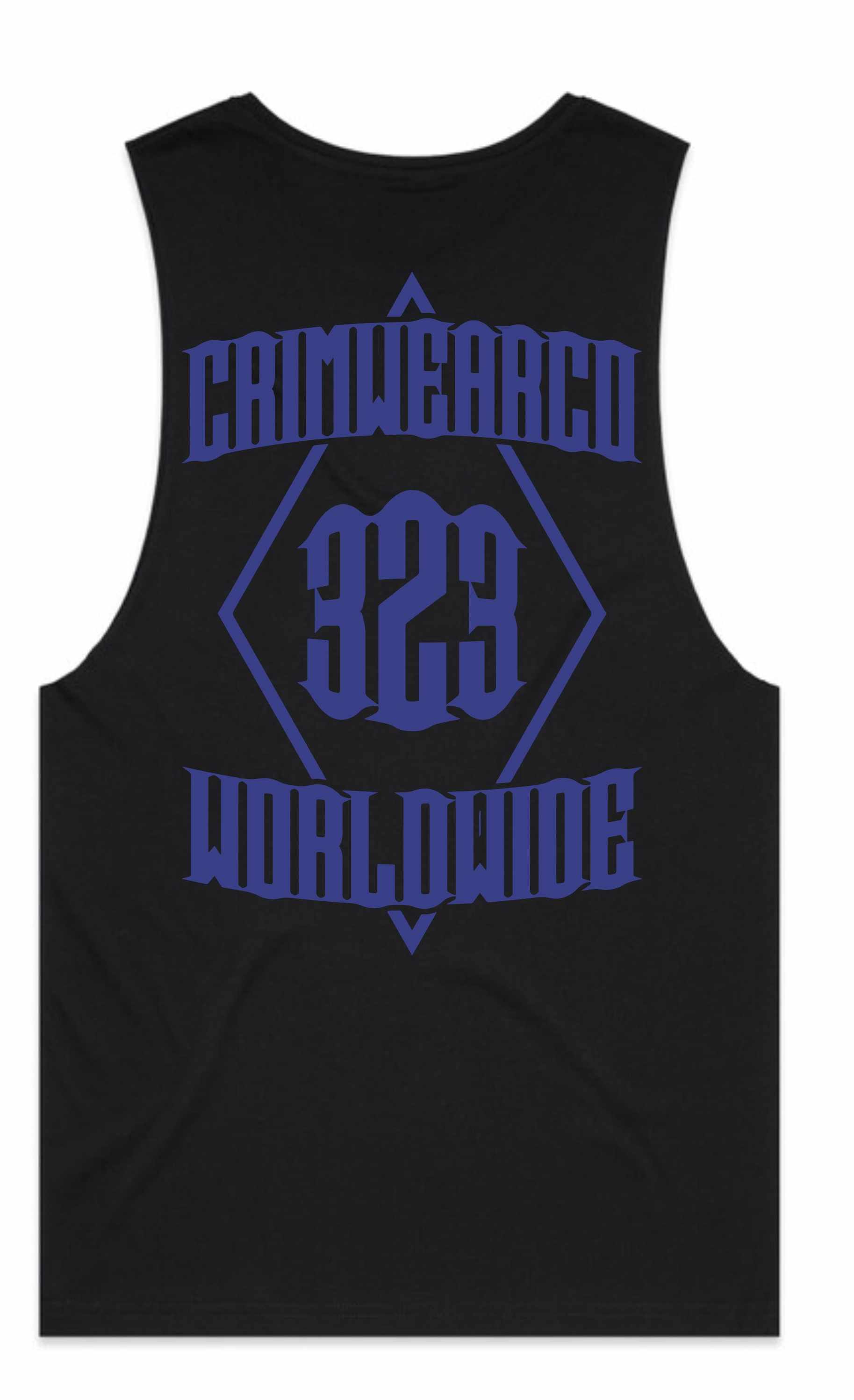 Crim Wear Black Muscle Tee