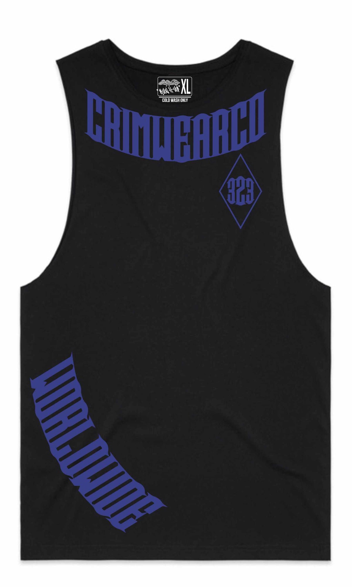 Crim Wear Black Muscle Tee