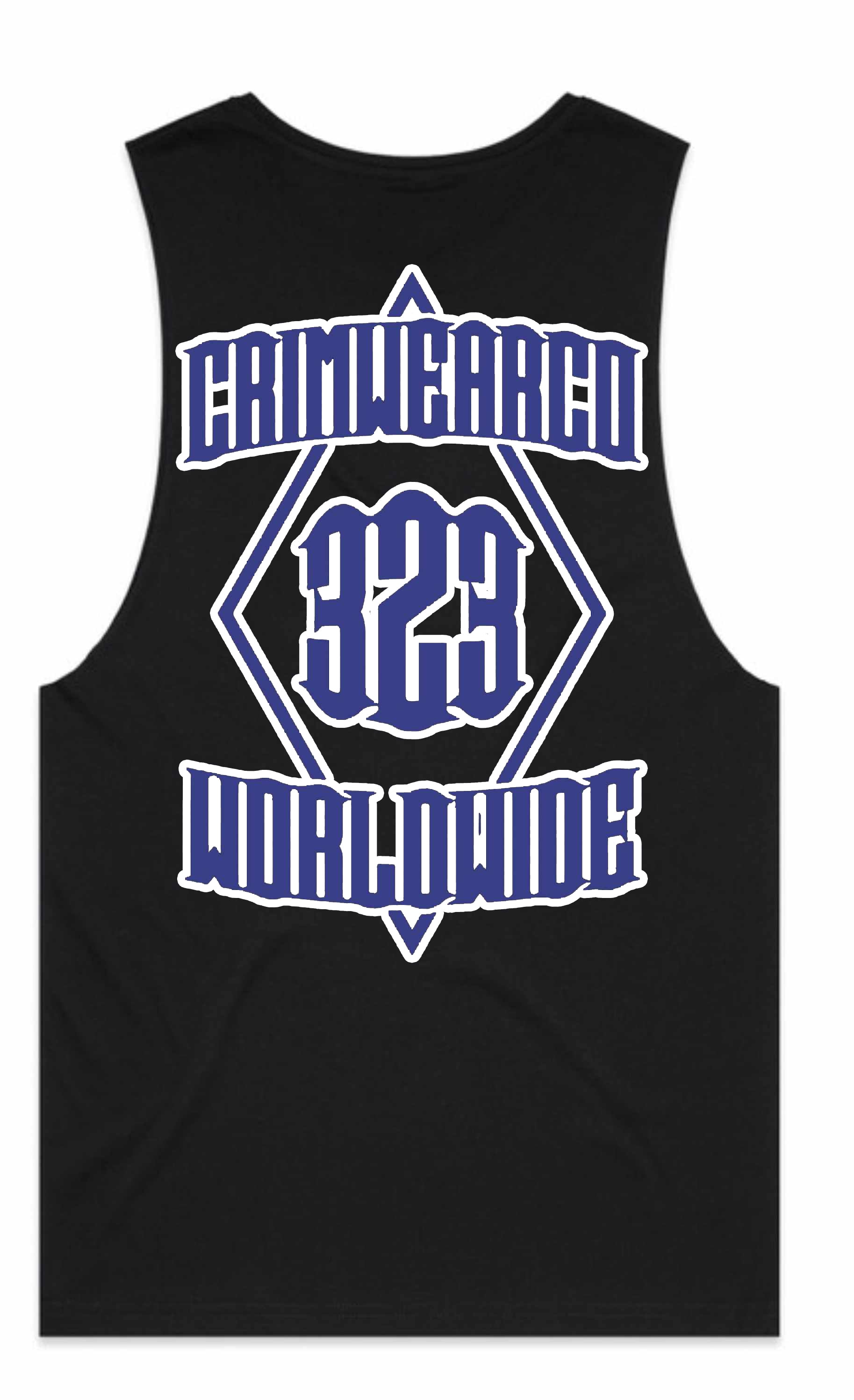 Crim Wear Black Muscle Tee