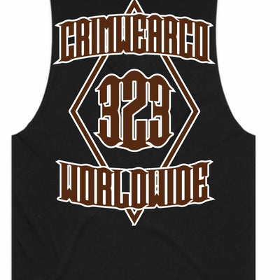 Crim Wear Black Muscle Tee