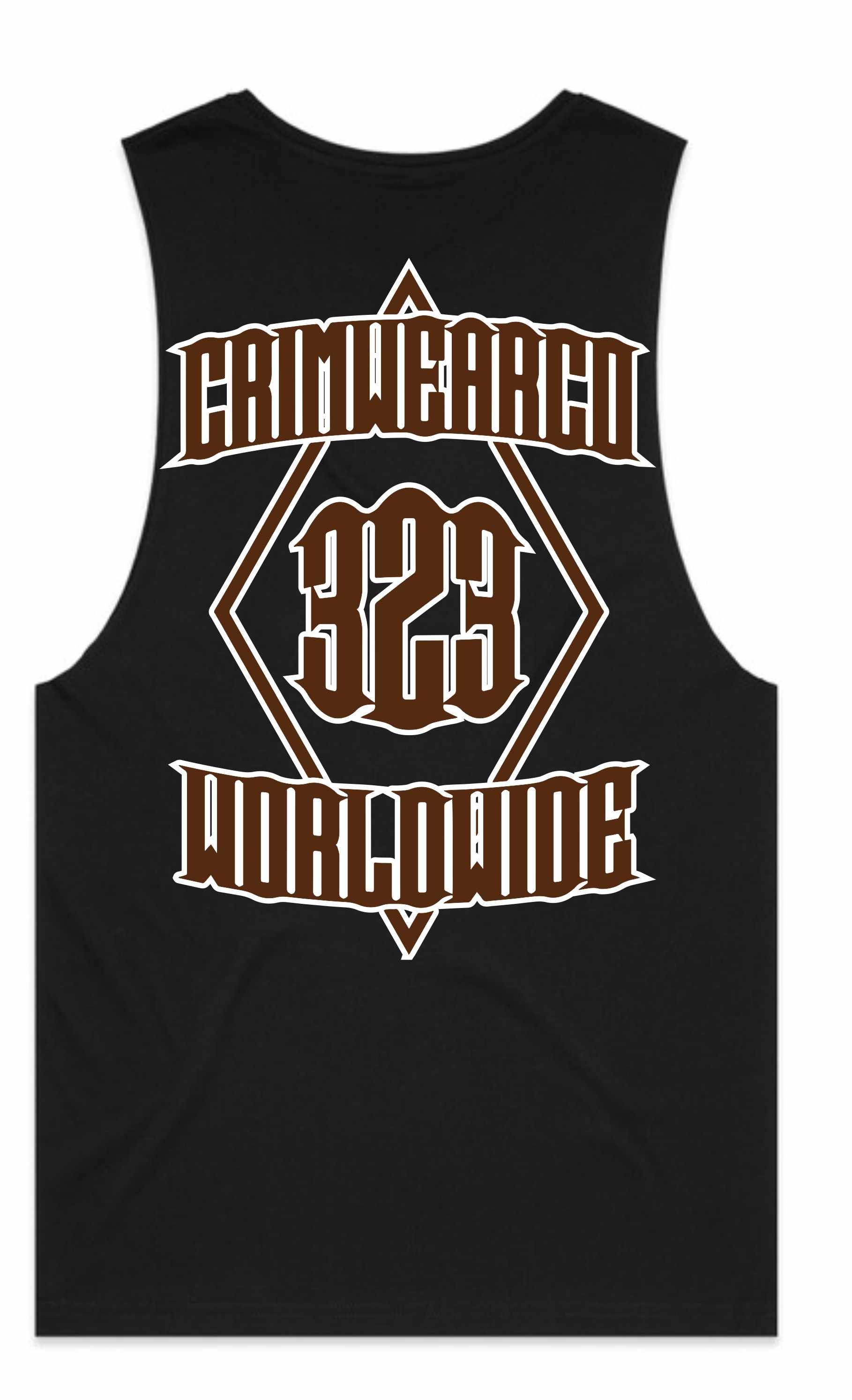 Crim Wear Black Muscle Tee