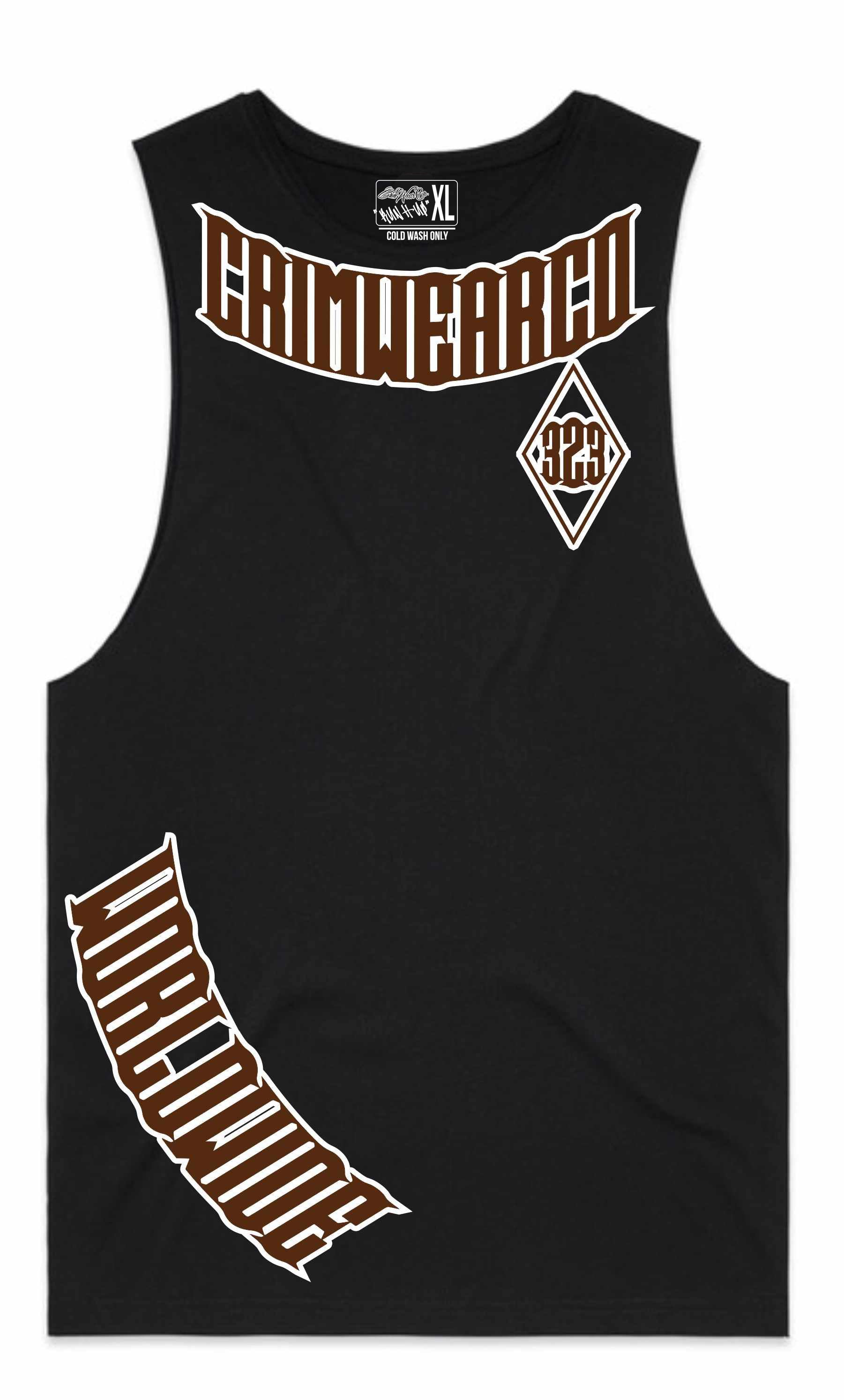 Crim Wear Black Muscle Tee