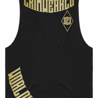 Crim Wear Black Muscle Tee