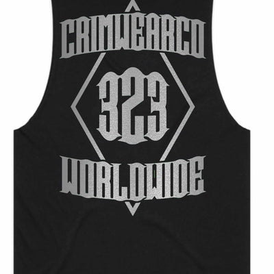 Crim Wear Black Muscle Tee