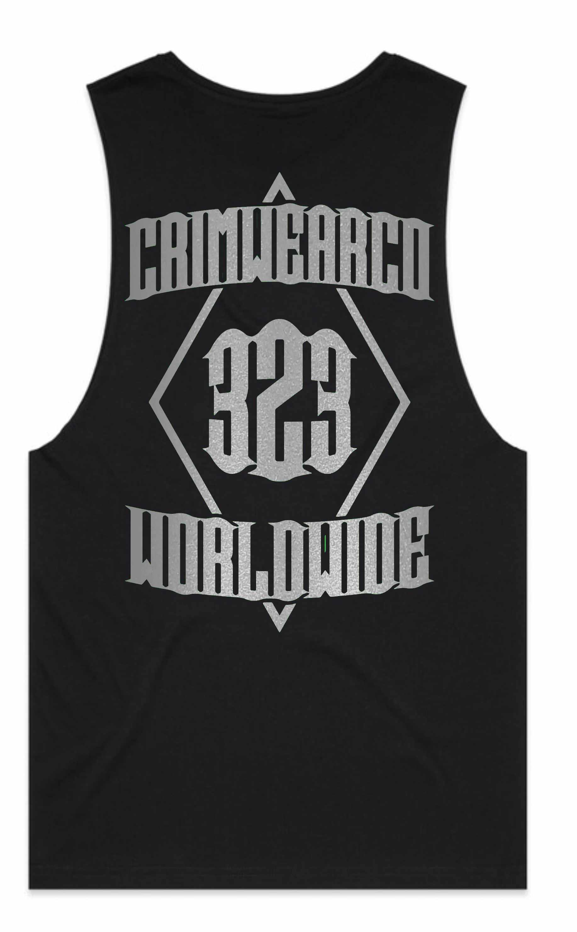 Crim Wear Black Muscle Tee