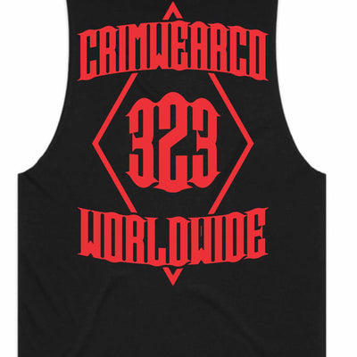 Crim Wear Black Muscle Tee