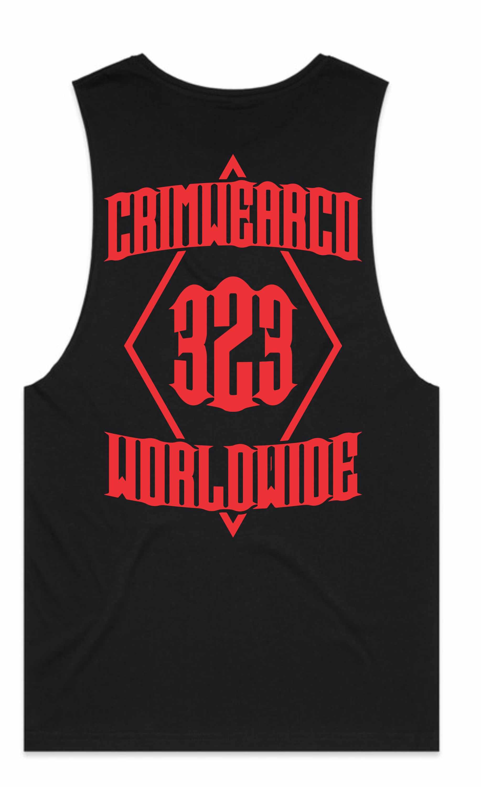Crim Wear Black Muscle Tee