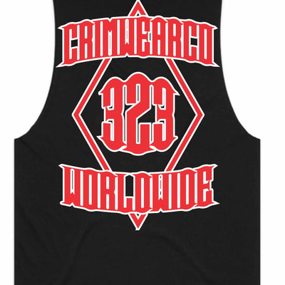 Crim Wear Black Muscle Tee