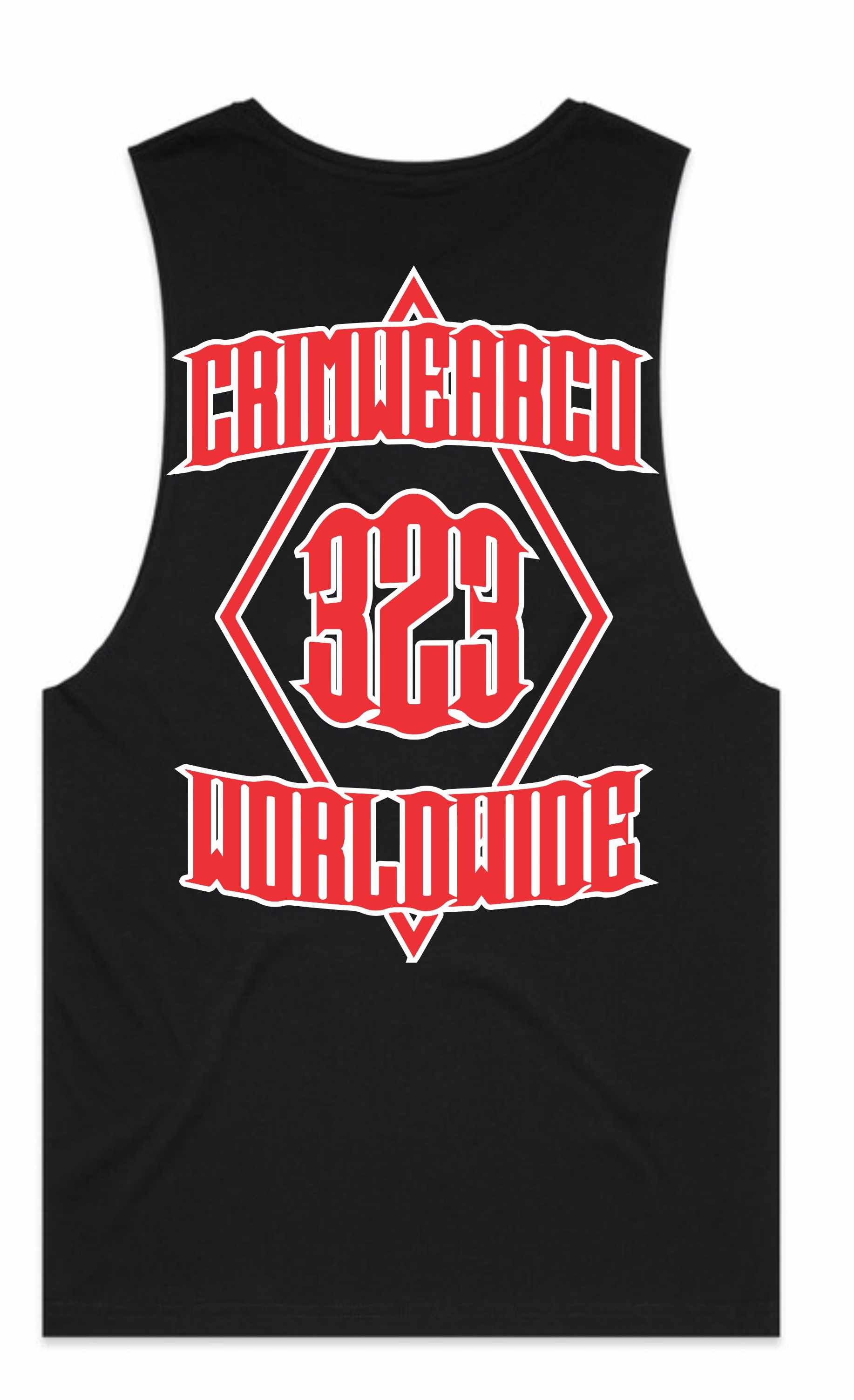 Crim Wear Black Muscle Tee